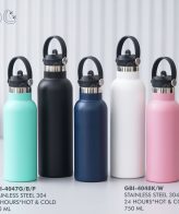 GBI-4047 Stainless Steel 304 Hot & Cold 24 Hours Bottle