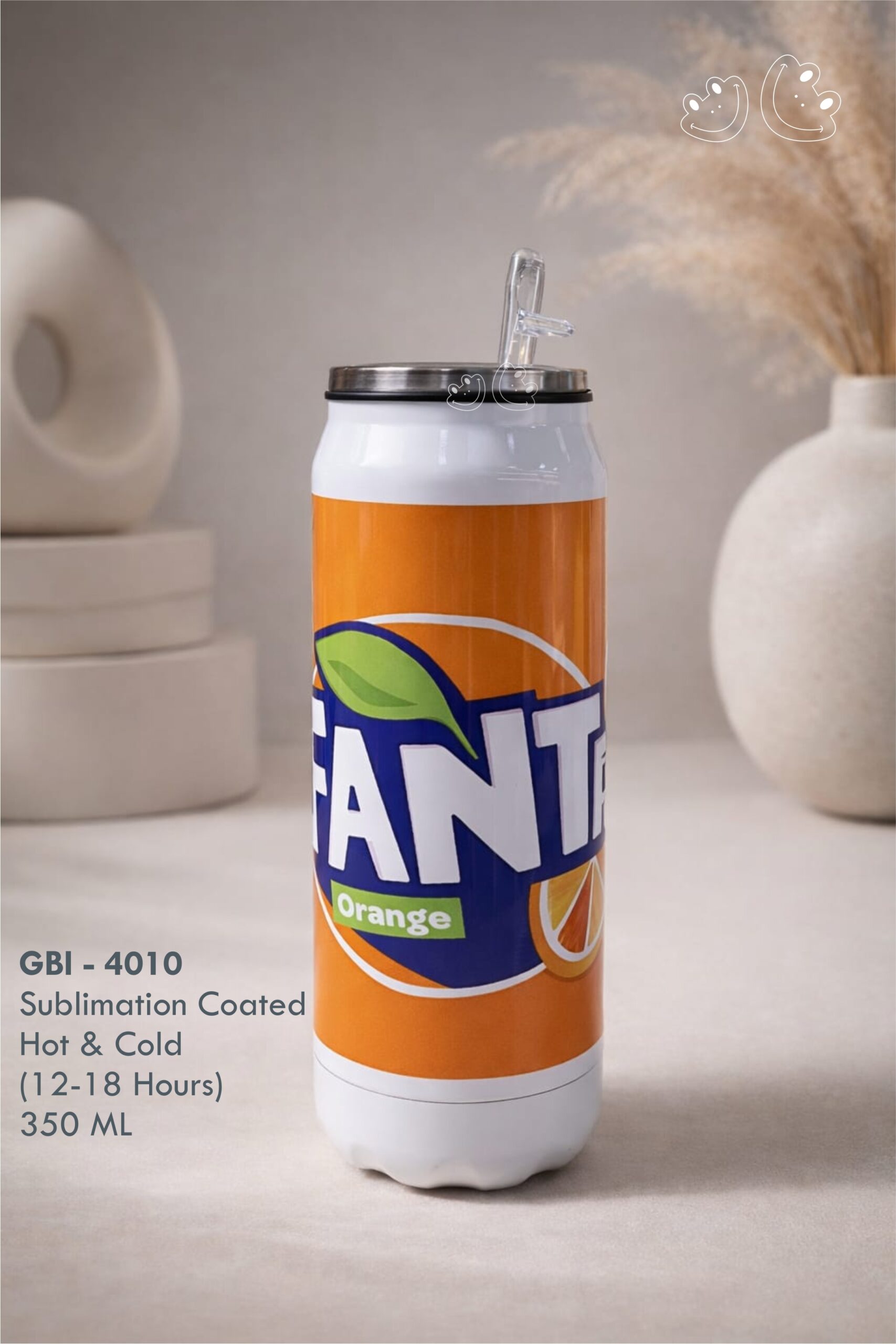 GBI-R4010 Stainless Steel Double Wall Sublimation Can