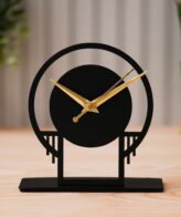 GBI-4602 Dye Cut Metal Table Clock