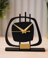 GBI-4603 Dye Cut Metal Table Clock
