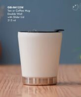 GBI-4123 Stainless Steel Hot & Cold Tea/Coffee Mug with Slider Lid