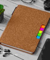 GBI-4415 Cork Notebook with Pen