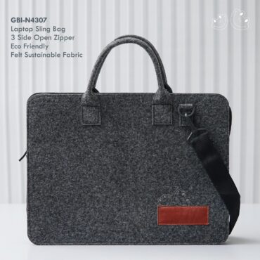GBI-4307 Recycled Felt Laptop Sleeve with Handle