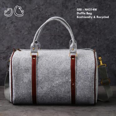 GBI-4314 Recycled Felt Duffle Bag
