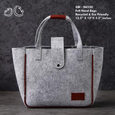 GBI-4320 Recycled Felt Hand Bag