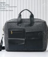GBI-4323 Recycled Felt Portfolio Sling Bag