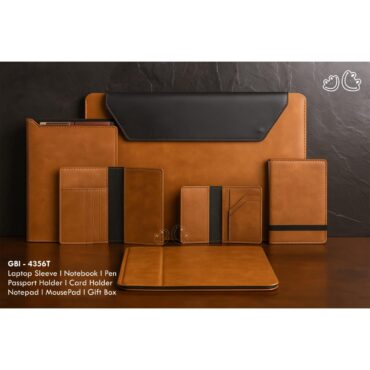 GBI-R4356 7-in-1 Vegan Leather Gift Set