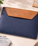 GBI-R4358 Vegan Leather Laptop Sleeve Cum Document Holder