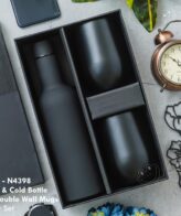 GBI-4398 Hot & Cold Bottle & Mugs Gift Set