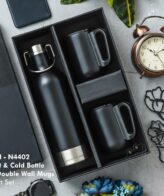 GBI-4402 Hot & Cold Bottle & Mugs Gift Set