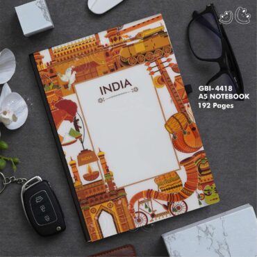 GBI-4418 Multicolour Acrylic Notebook