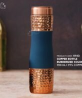 Rubberized Color Copper Bottle  GBI-4143