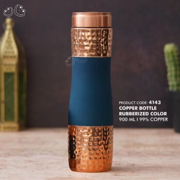 Rubberized Color Copper Bottle  GBI-4143