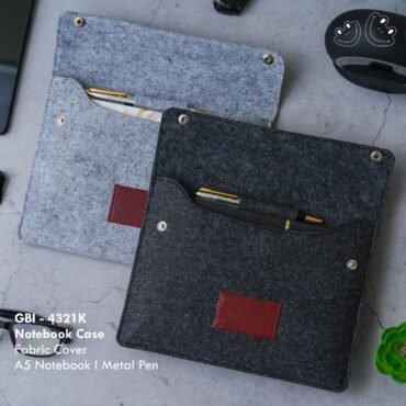 GBI-4321K Notebook Case with Fabric Cover