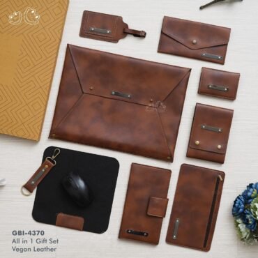 GBI-4370 All in 1 Gift Set made of Vegan Leather