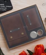 GBI-4374 Card Holder, Notepad & Keychain Set