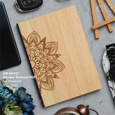 Wooden Texture MDF Notebook GBI-N4421