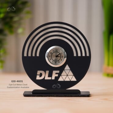 Dye Cut Metal Clock - Customization Available GBI-4601