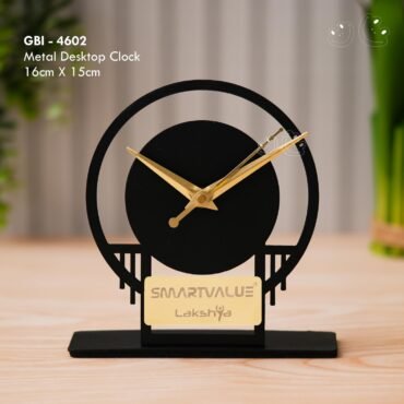 Metal Desktop Clock GBI-4602