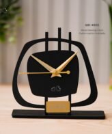 Metal Desktop Clock - Customization Available GBI-4603